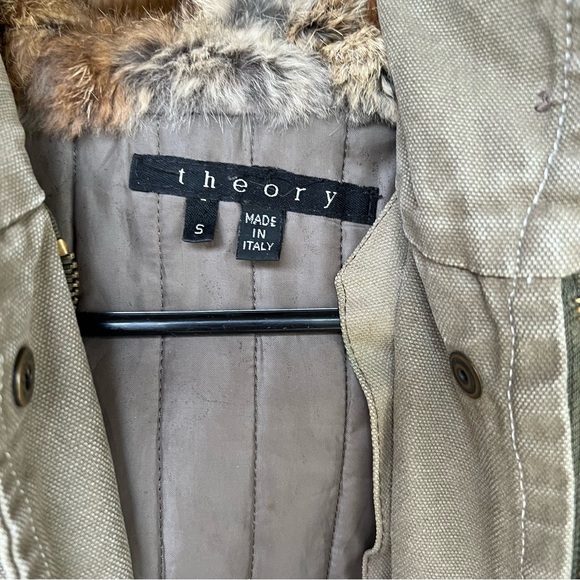 THEORY FUR-LINED CHORE COAT - Picture 5 of 12